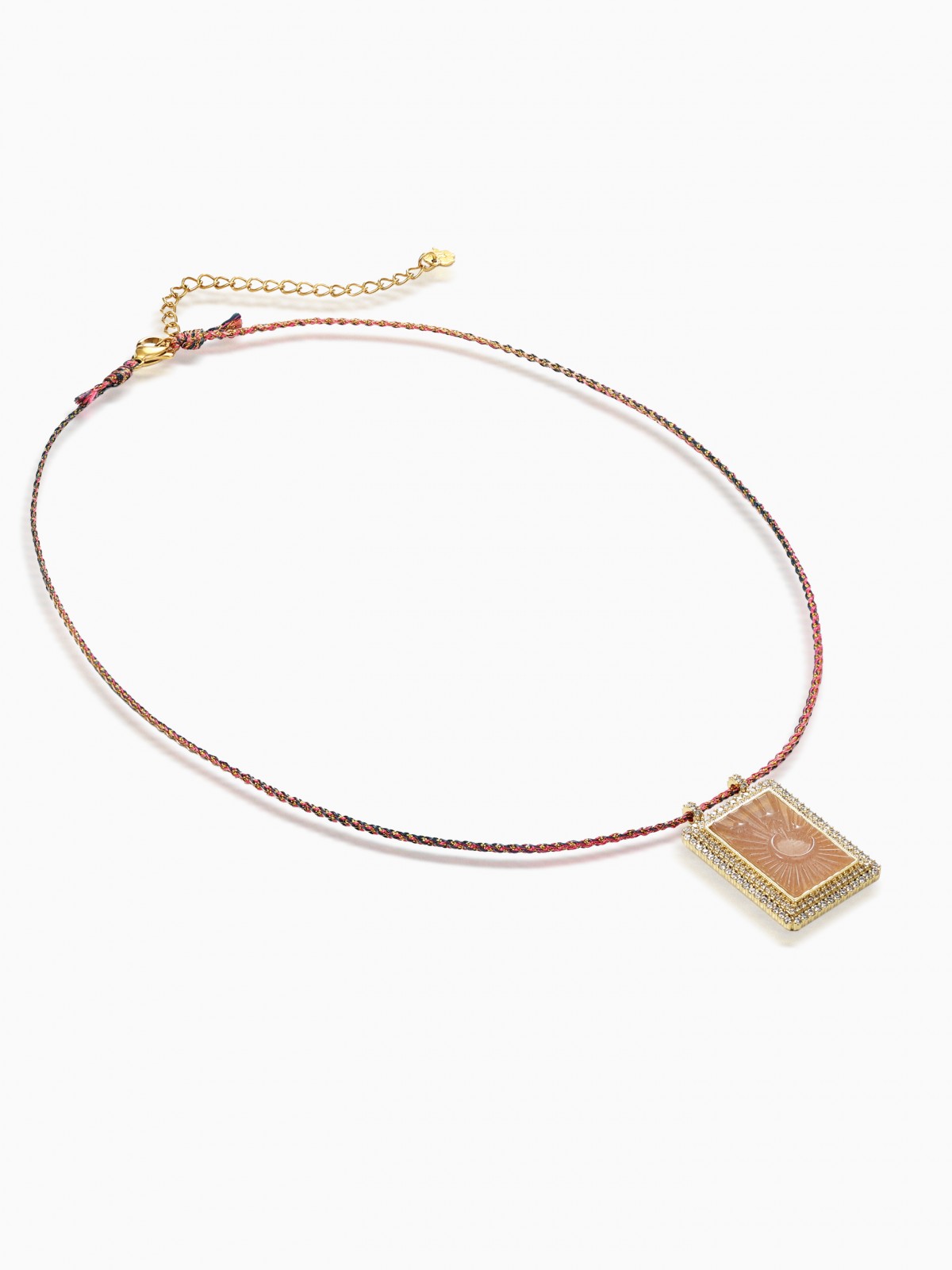 Collier Manae - Quartz Rose